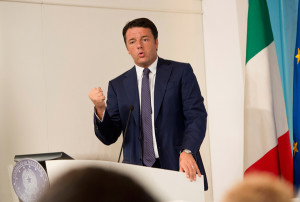 Matteo Renzi Sblocca Italia Agosto 2014